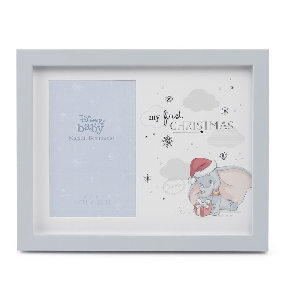 Disney Magical Beginnings Photo Frame 4" x 6" - My First Christmas (Dumbo)