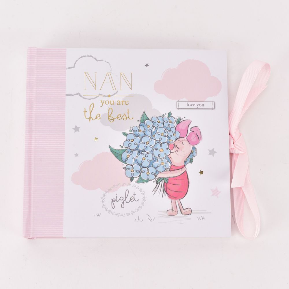 Disney Magical Beginnings Photo Album Holds 50 4" x 6" Prints - Nan (Piglet)
