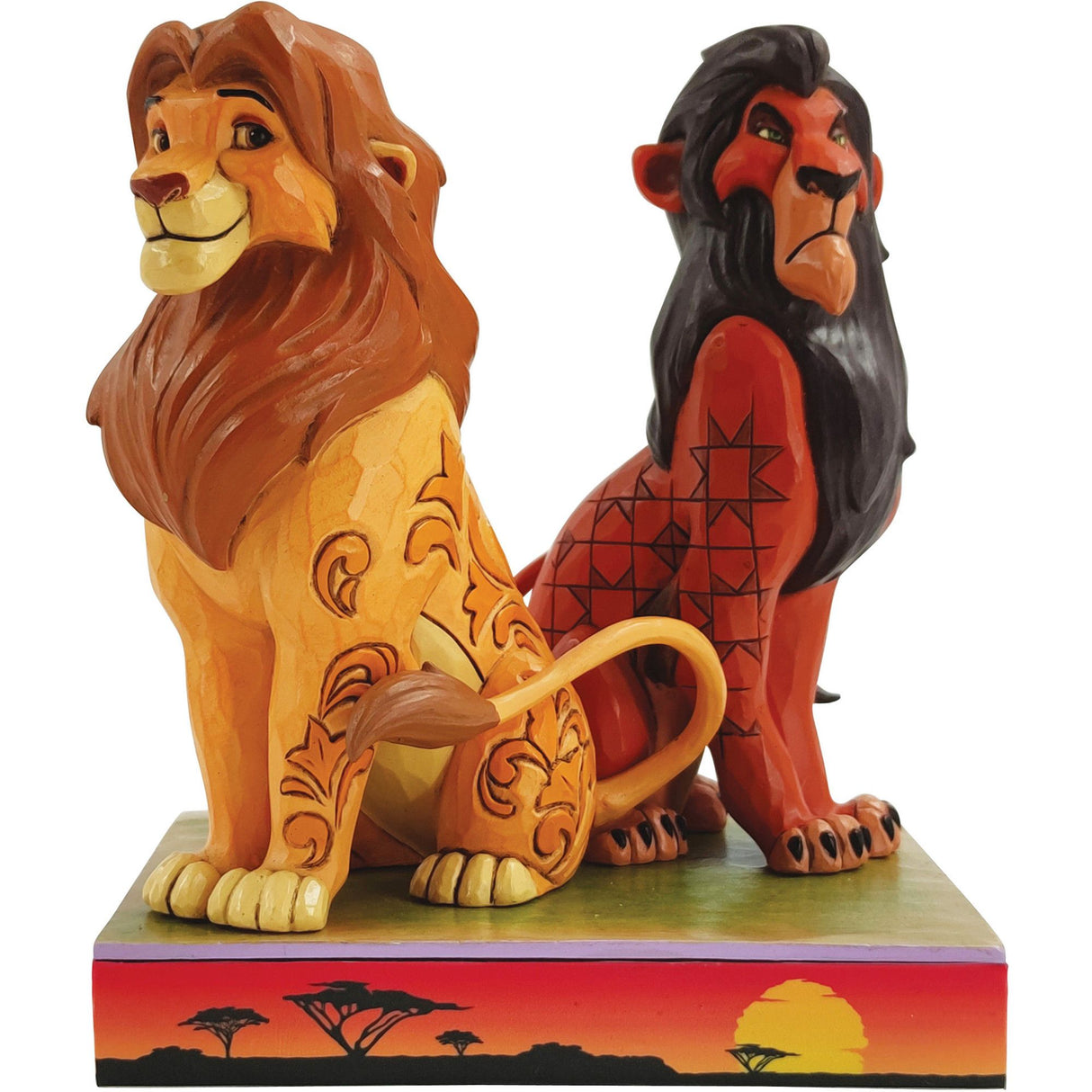 Disney Traditions Good Vs Evil Lion King Figurine