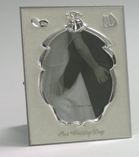 Our Wedding Day Photo Frame 8x10"