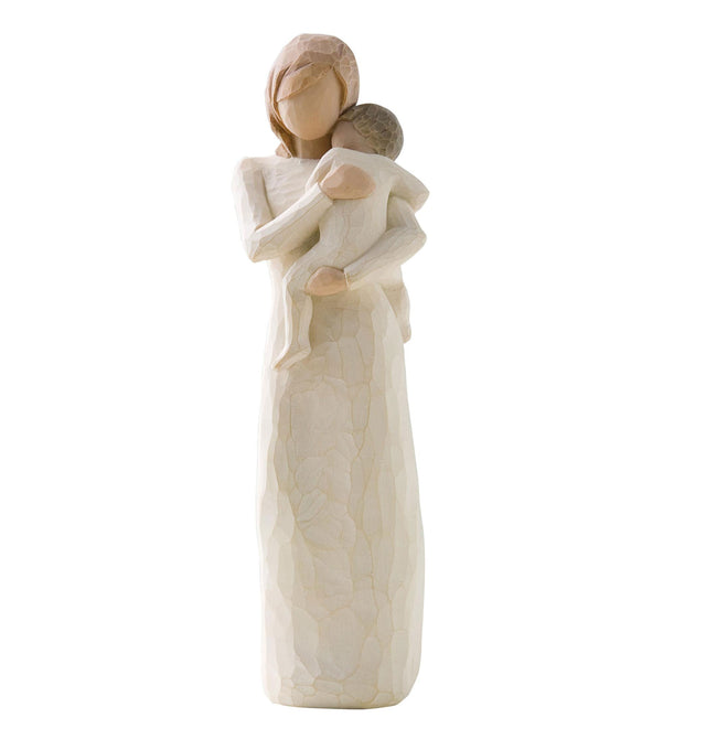 Mother holding Baby Figure