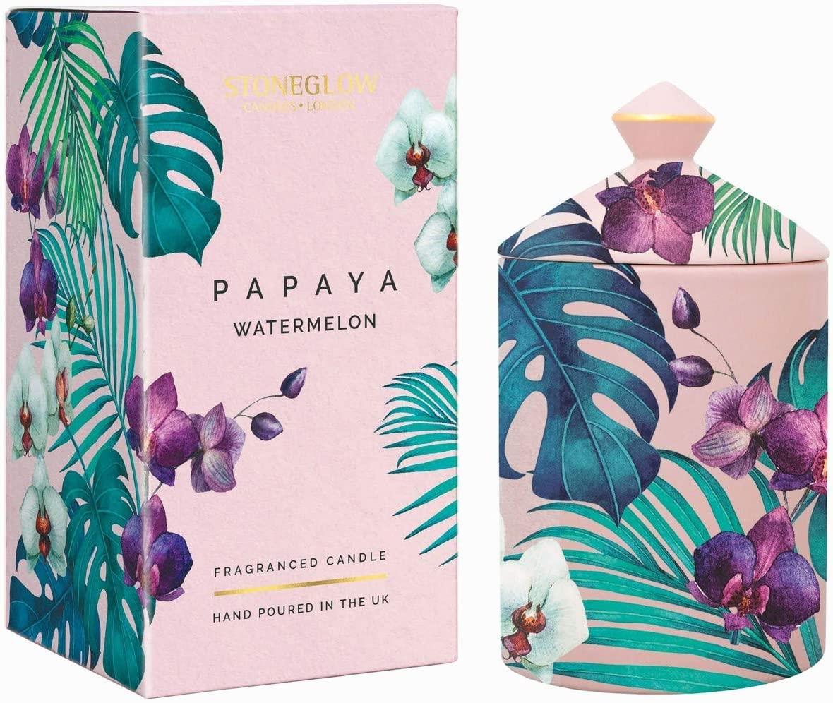 Stoneglow Candles Urban Botanics Tumbler Candle - Papaya Watermelon