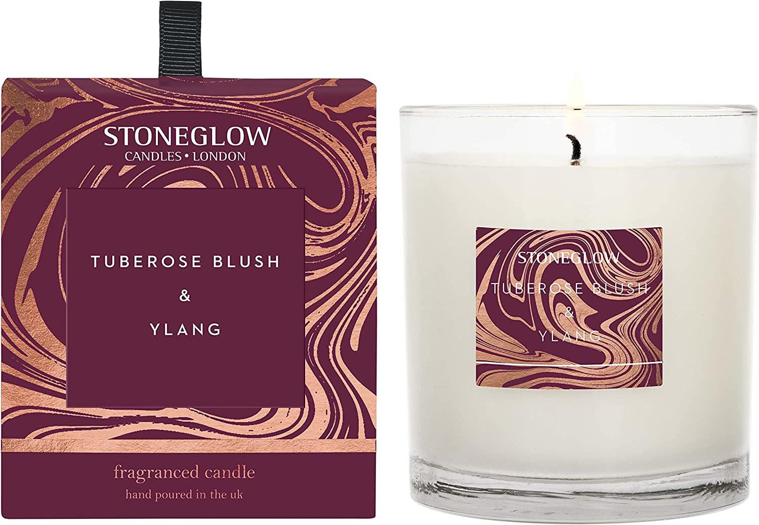 Stoneglow Candles Modern Classics Candle Tumbler - Tuberose Blush & Ylang