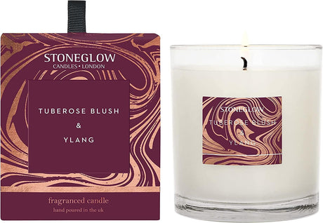 Stoneglow Candles Modern Classics Candle Tumbler - Tuberose Blush & Ylang