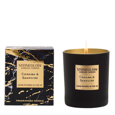 Stoneglow Candles Luna Tumbler Candle - Copaiba & Samphire