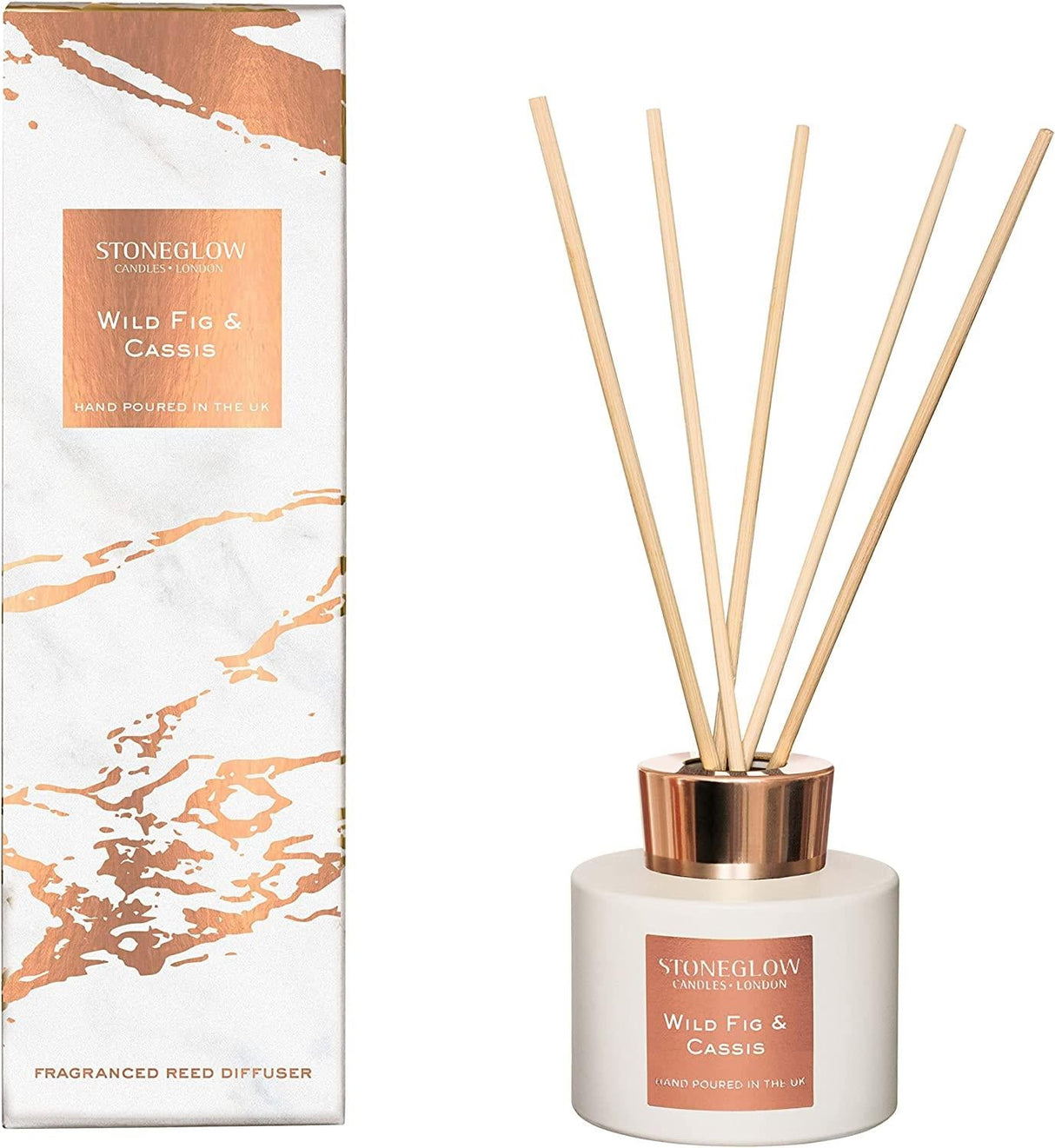 Stoneglow Candles Luna Reed Diffuser 120ml - Wild Fig & Cassis