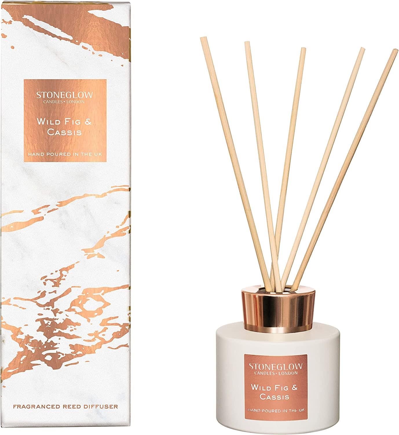 Stoneglow Candles Luna Reed Diffuser 120ml - Wild Fig & Cassis