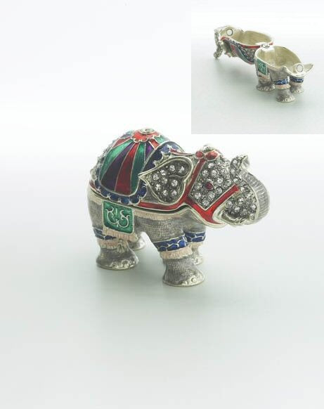 Secret Delights Elephant Trinket Box