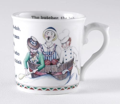 Royal Worcester Rub a dub tub - mug