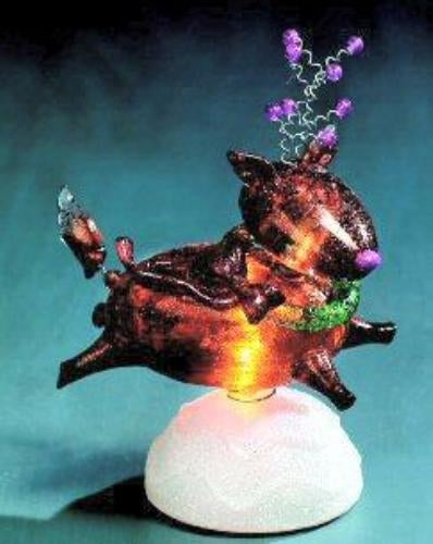 Seasons of Cannon Falls Bobble Light Up Festive Decoration - Reindeer