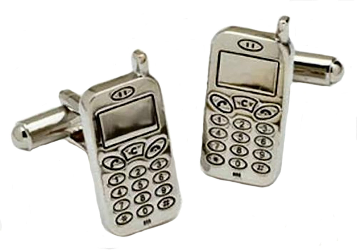 Mobile Cell Phone Cufflinks