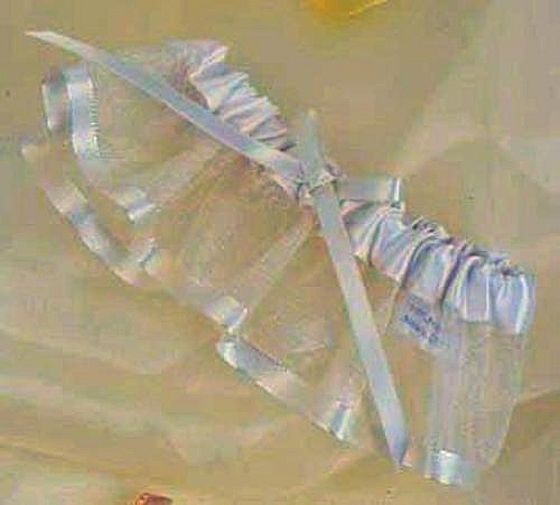 Ivory Bridal Garter