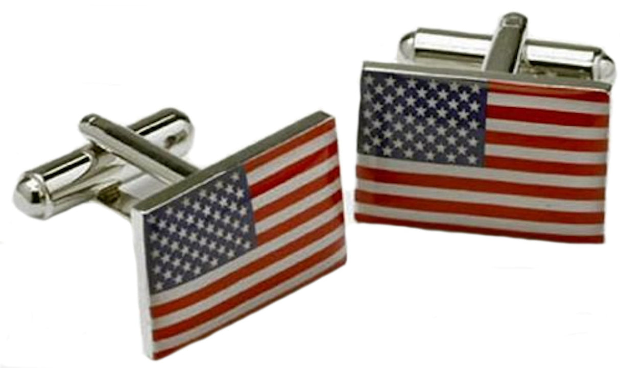 USA Flag Cufflinks