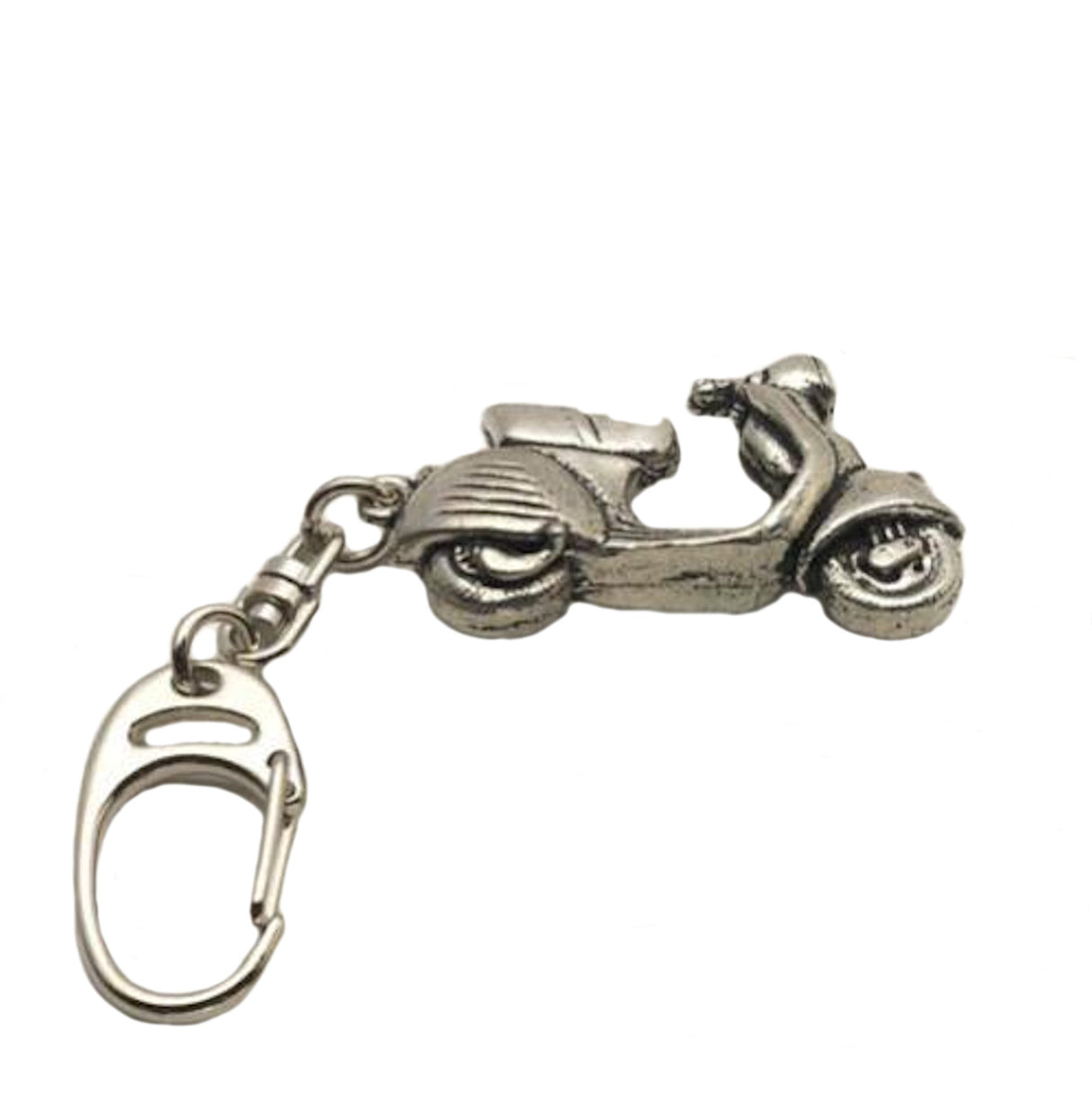 English Pewter Vespa Scooter Keyring