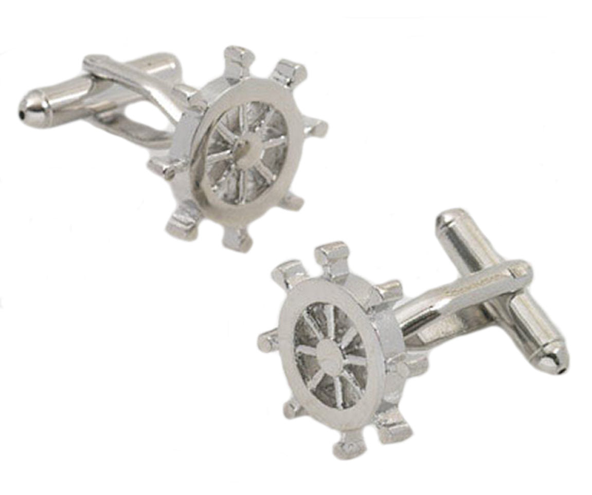 Ships Wheel Cufflinks