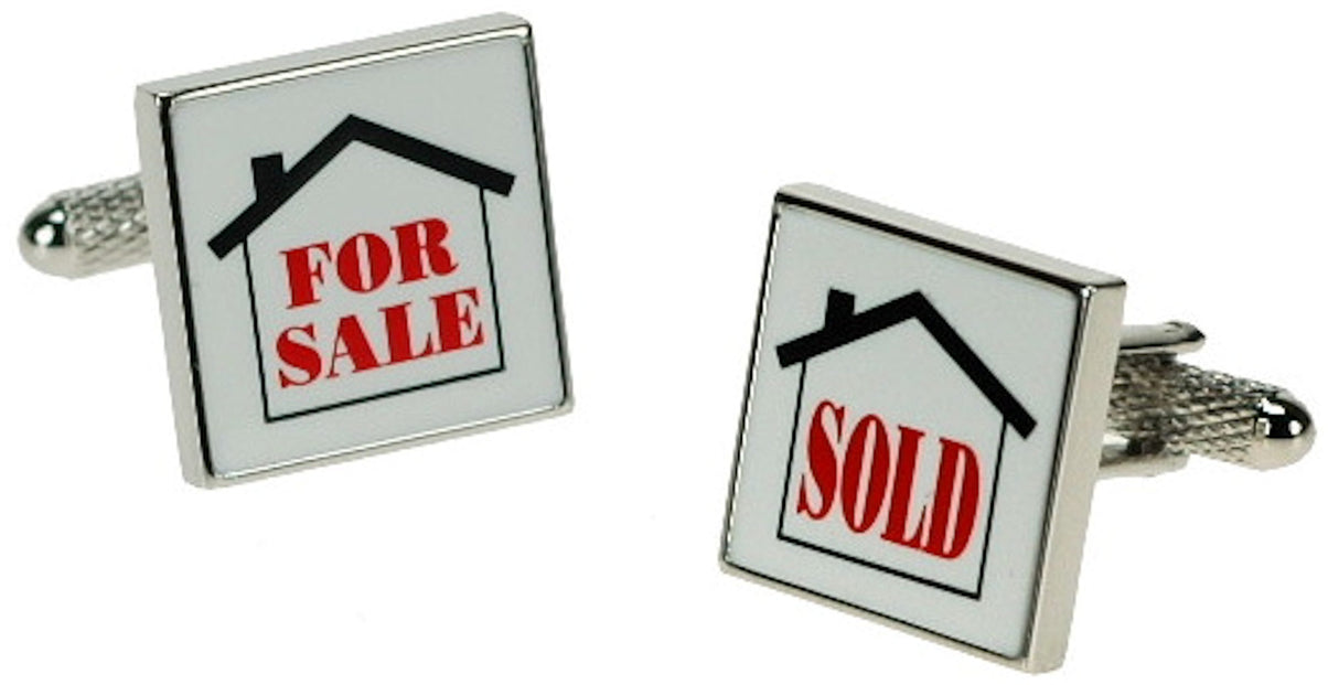 For Sale & Sold Cufflinks