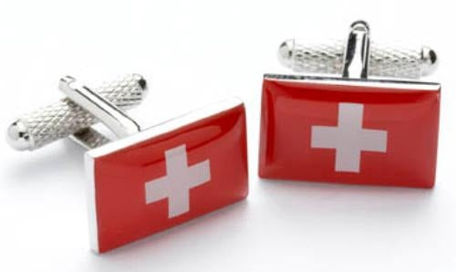 Switzerland Flag Cufflinks