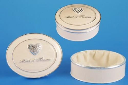 Leonardo Wedding Party Trinket Box - Maid of Honour Keepsake Gift