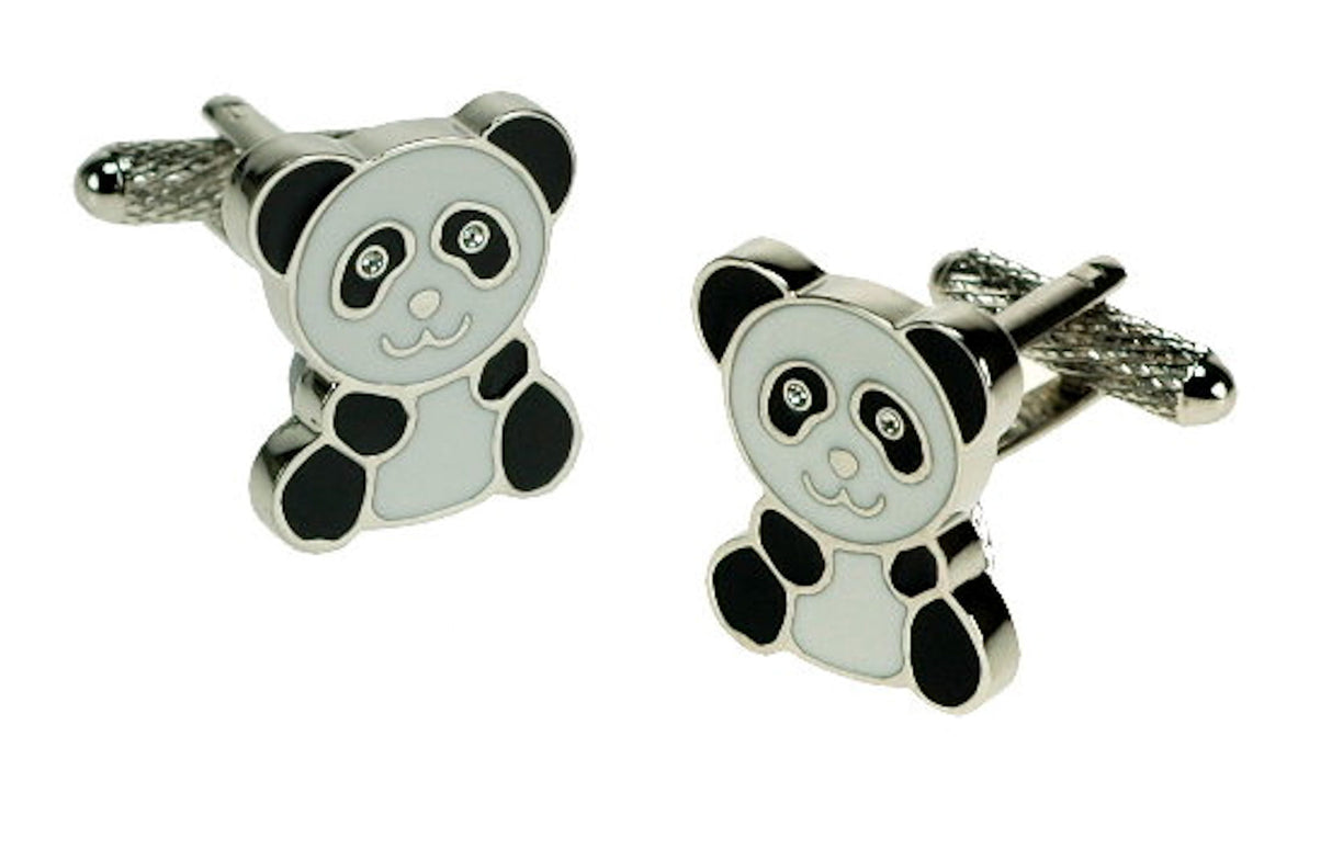 Black & White Panda Cufflinks