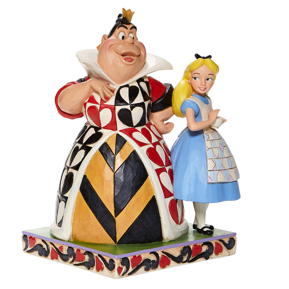 Jim Shore Alice & Queen of Hearts Figure