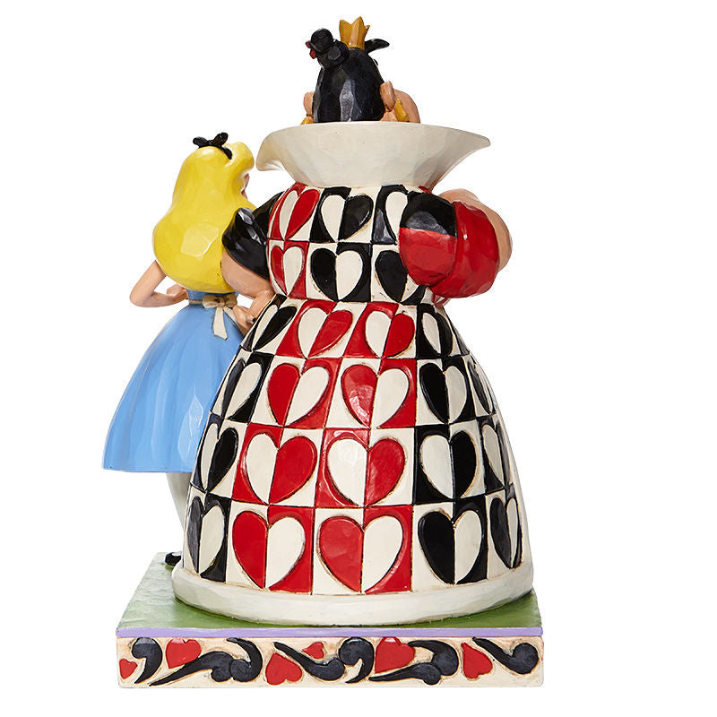 Disney Traditions Chaos & Curiosity (Alice & the Queen of Hearts) Figurine