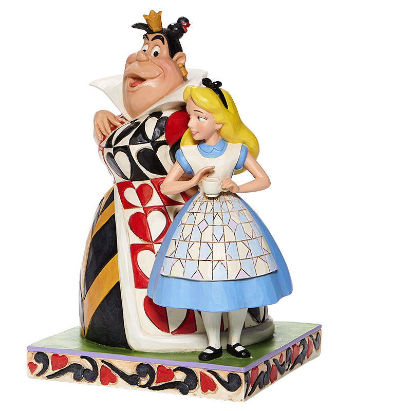 Disney Traditions Chaos & Curiosity (Alice & the Queen of Hearts) Figurine