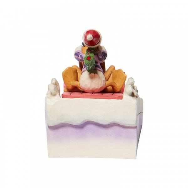 Disney Traditions A Friendly Race (Donald & Pluto Sledding) Figurine
