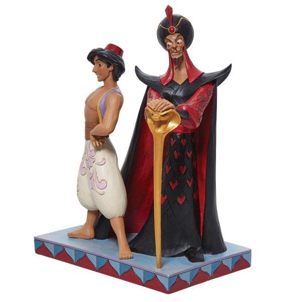 Disney Traditions Good Vs Evil Figurine - Aladdin & Jafar