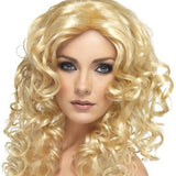 Glamour Long Wavy Wig (Blonde)