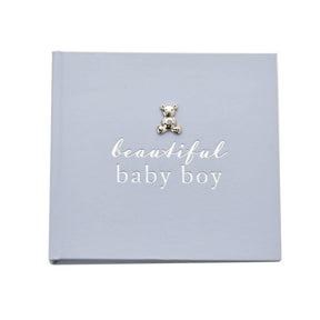 bambino photo album - holds 50 4"x6" - blue