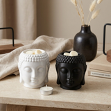 Wax Melt Burner - Buddha Design - Various Colours