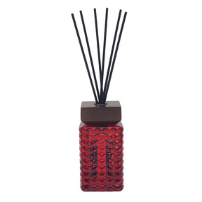 Christmas Square Cut Glass Reed Diffuser 500ml - Various Colours