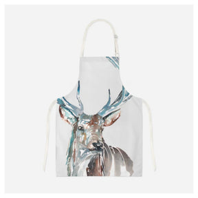 Meg Hawkins Cotton Apron - Stag