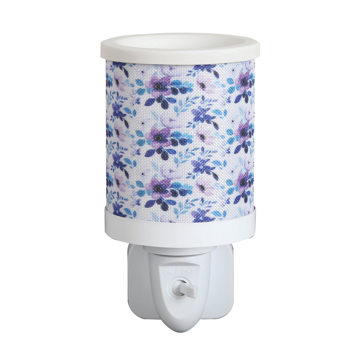 Aroma Electric Plug In Wax Melter Floral Design - Various Colours
