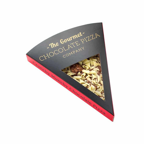 Chocolate Pizza Slice - Crunchy Munchy