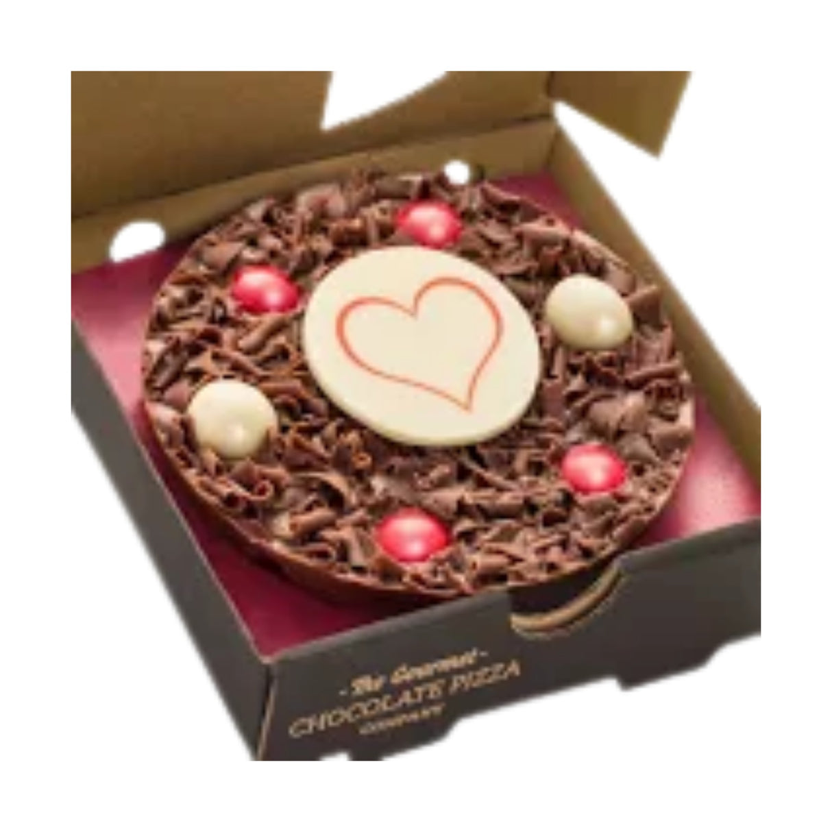 gourmet chocolate mini pizza - 4 inches