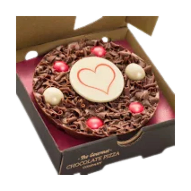 gourmet chocolate mini pizza - 4 inches