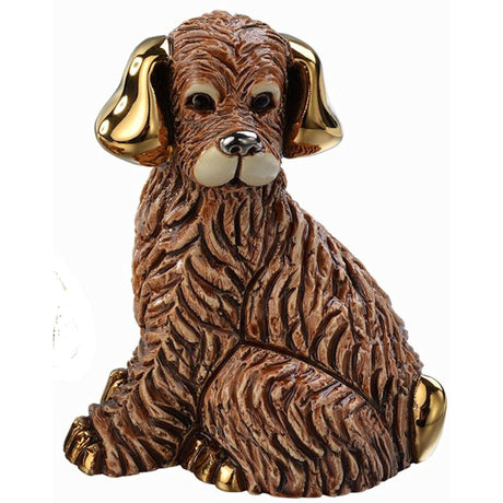 De Rosa Brown Dog Figurine