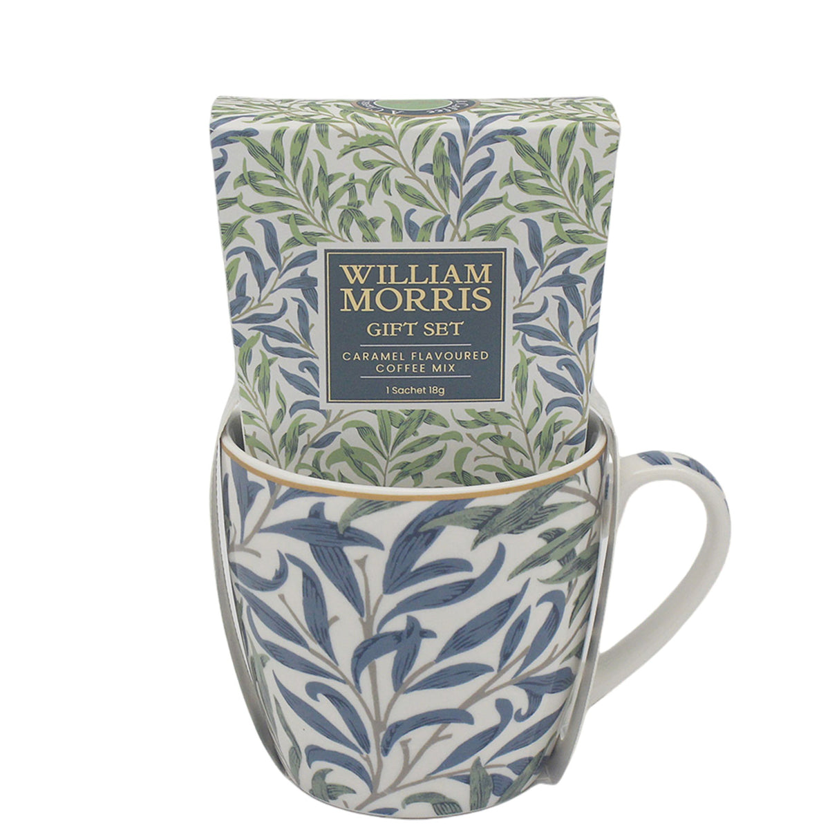 William Morris Mug & Coffee Gift Set - Willow Bough