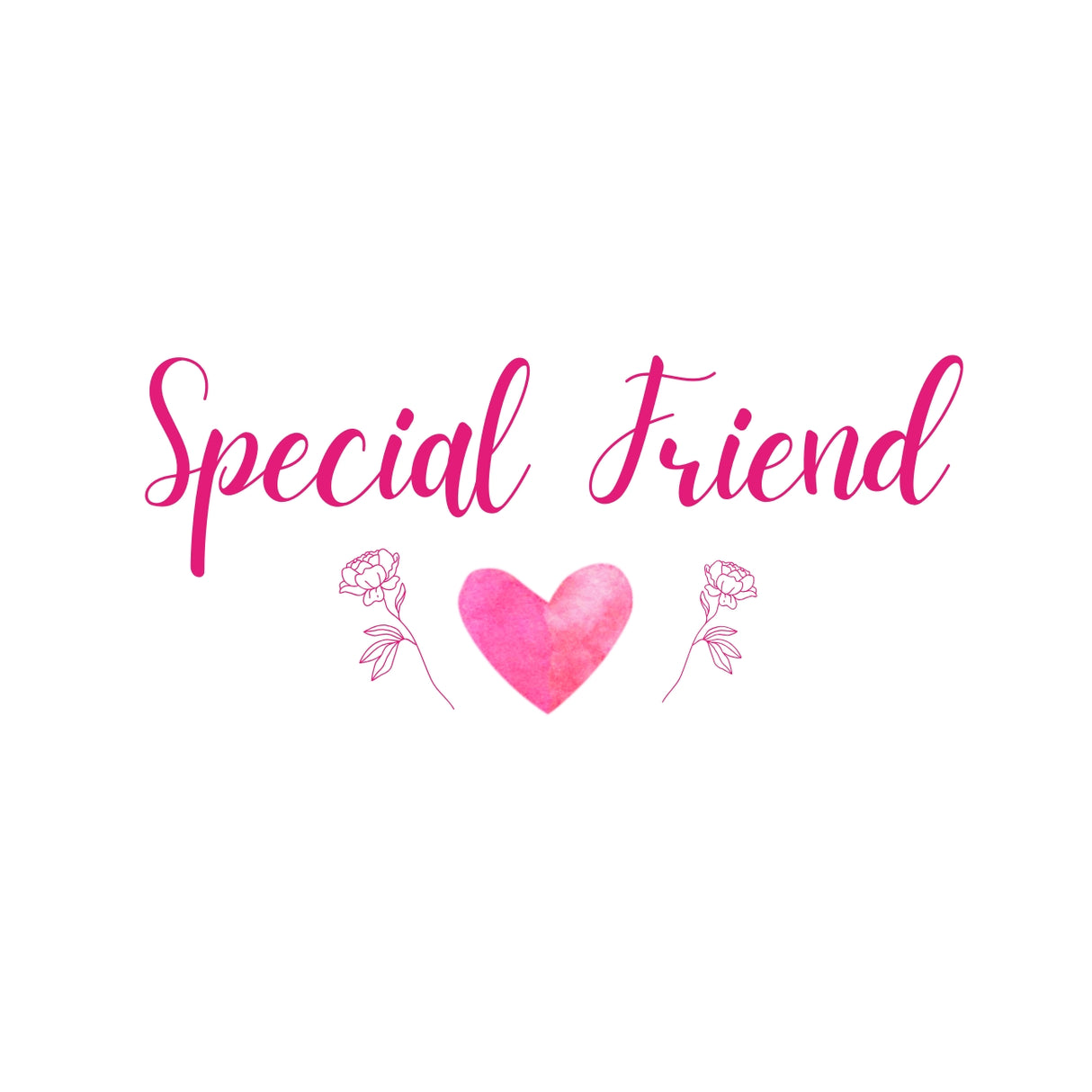 Heart & Flowers Design Mugs - Pink