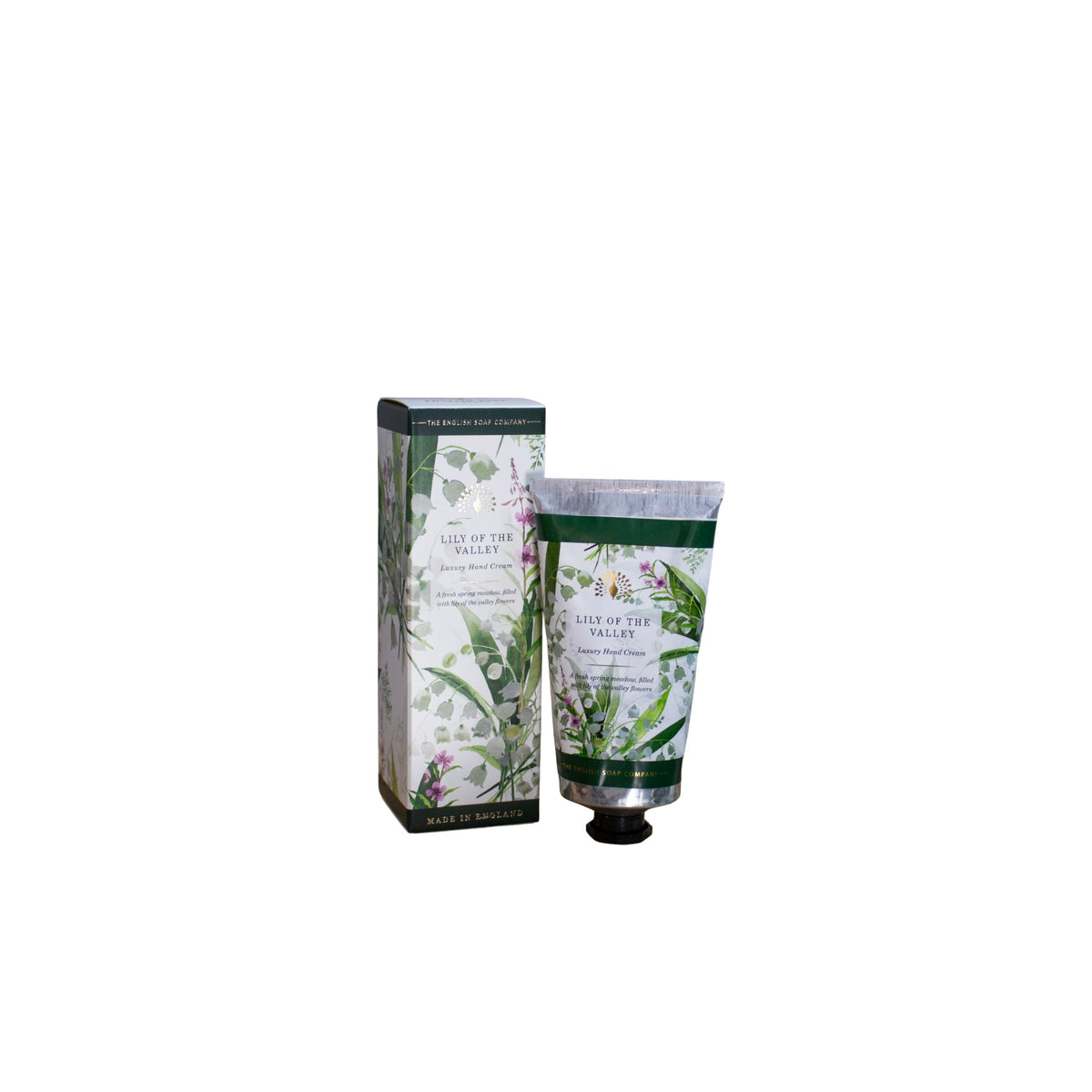 The English Soap Company Hand Cream 75ml - Lily of the Valley