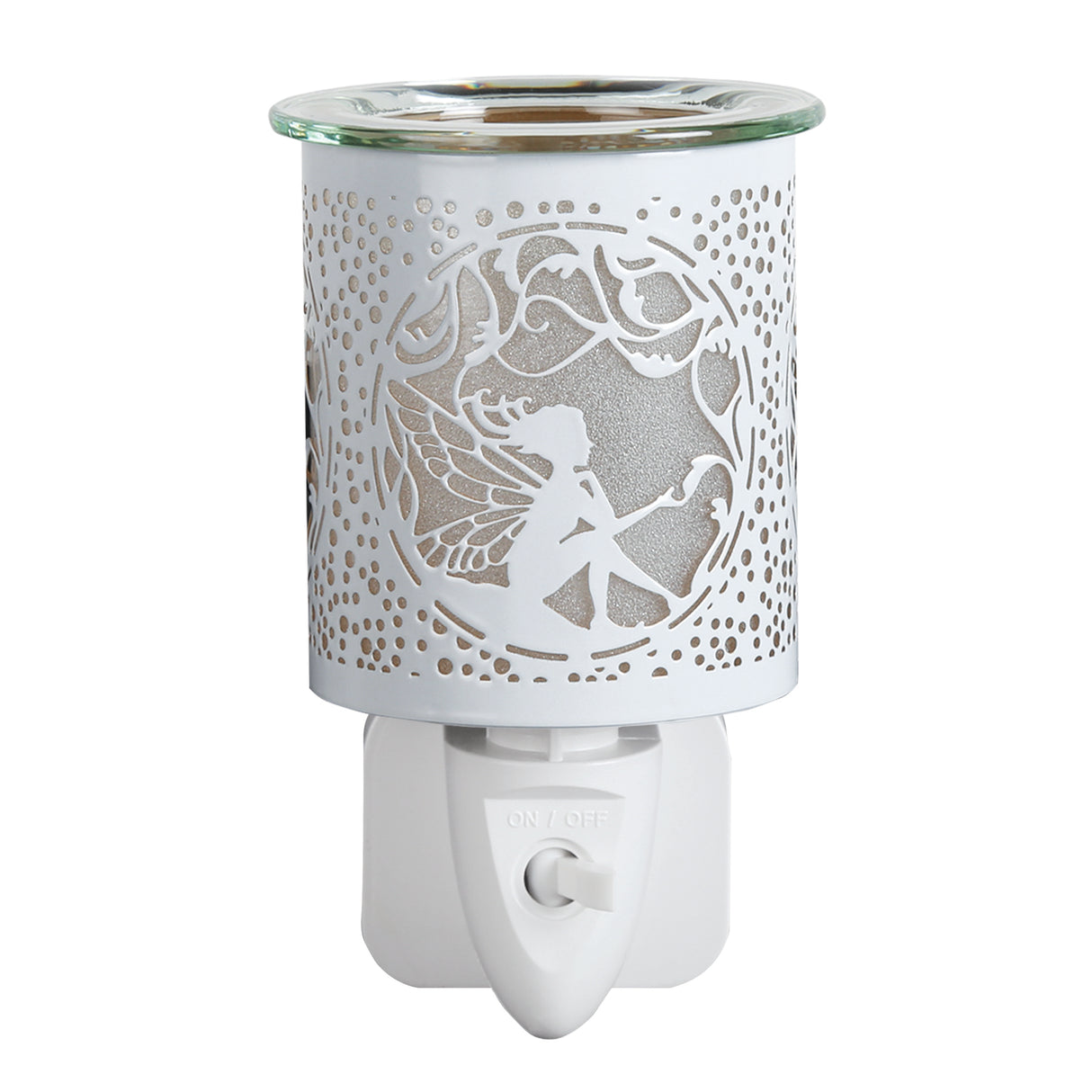 Aroma Electric Wax Melt Burner Plug In Fairy Sitting Design - Various Colours