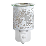 Aroma Electric Wax Melt Burner Plug In Fairy Sitting Design - Various Colours
