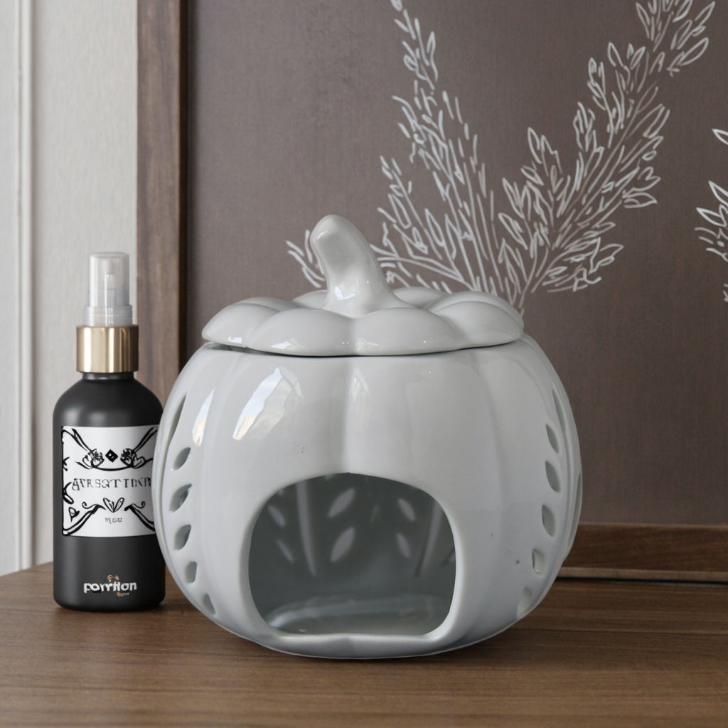 Decorative Pumpkin Tealight Wax Melt Burner