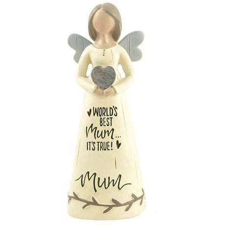 Feather & Grace Angel Figurine - Mum (Worlds Best)