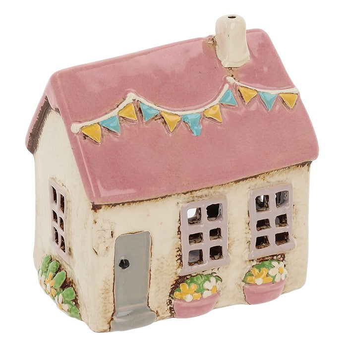 Village Pottery Tea Light Holders - Garden House Flags