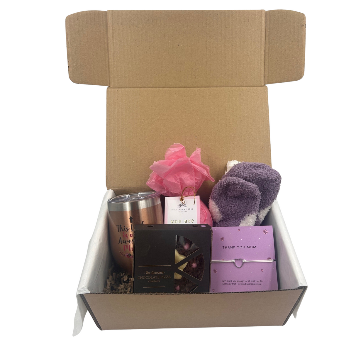 Eco Friendly Gift Set With Chocolate Pizza & Keepsake
