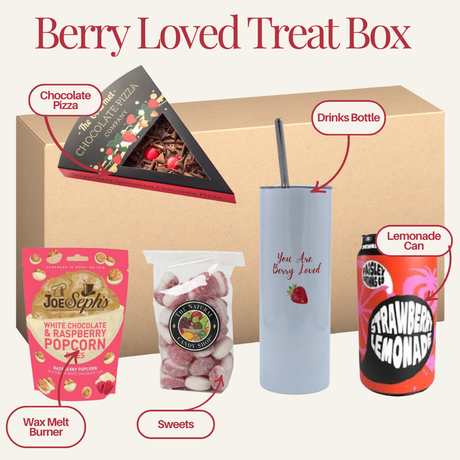 You Are Berry Loved Drinks Bottle Sweet Treat Box