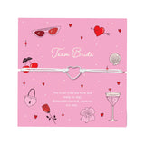 Letterbox Love Bracelet - Team Bride