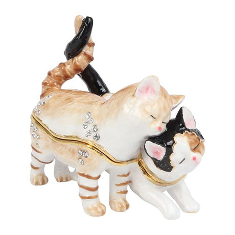 Two Cats with Twisted Tails